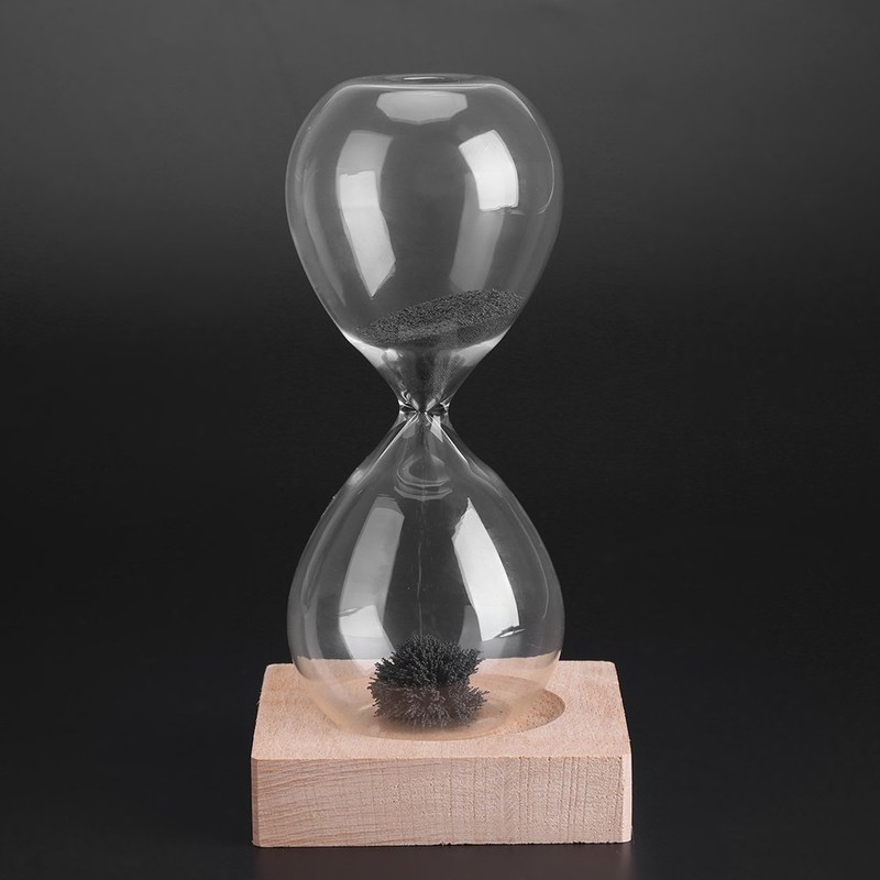 Magnetic Sand Timer Sand Timer, Classic Glass Sand Timer with