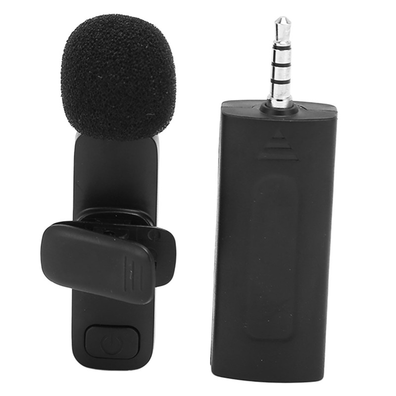 Wireless Lavalier Microphone Professional Plug and Play Noise Reduction Mini