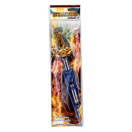 Narichikaya Metallic Sword, Western Sword, Brave Sword, Gold (Gold), Sparkling Dagger, Length 11.6 inches (29.5 cm), Metallic Specifications with Heavy Weight, Polypropylene