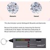 Jewelry Diamond Tester,200g/0.01g Mini Jewelry Scale,60X Mini LED Magnifying Diamonds
