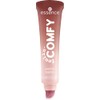essence feelin' comfy peptide lip gloss, no. 02, red, nourishing,