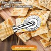 CVNRCLP Pasta Cutter Wheel Set - Versatile Ravioli, Pizza, and