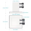 Lavatrum Wall Mounted Supply Elbow, Wall Elbow for Hand Shower,