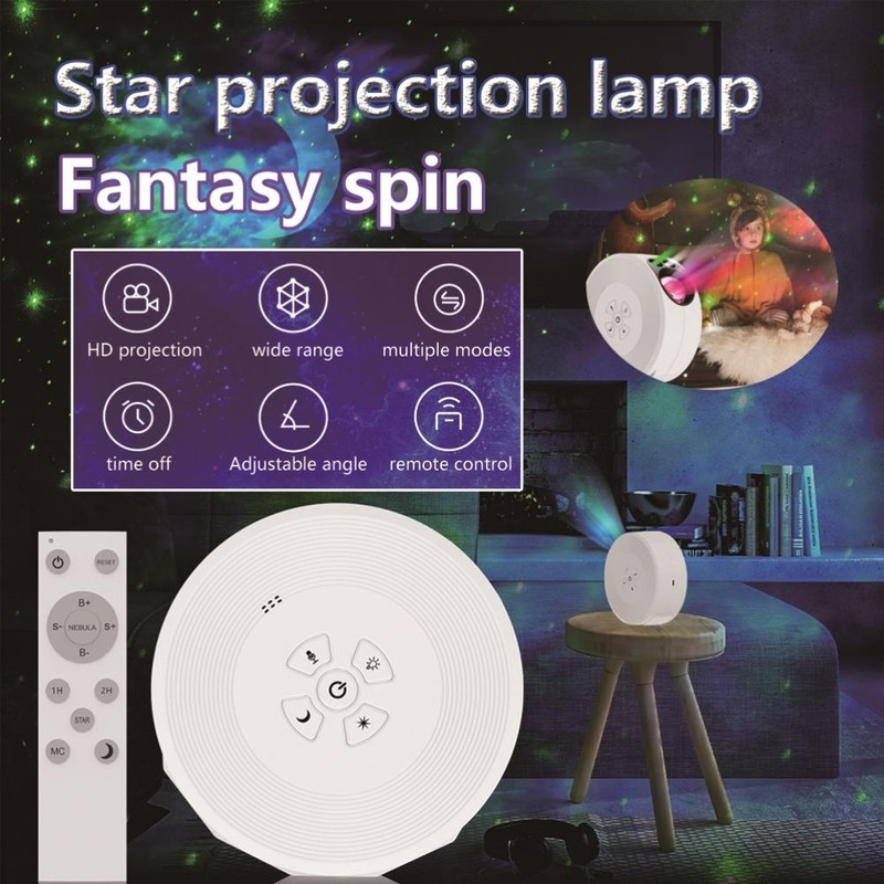 Star Night Light Projector Star Atmospheric Night Light with Remote