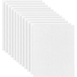 ANEWSERA 10 Pcs Canvas for Painting 15x20cm Blank Canvas Boards, Oil Paint & Wet Water Art Media, Canvases for Professional Artist, Hobby Painters & Beginners