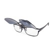 [cliponkeeper] Made in Japan Polarized Clip-on Sunglasses, Over Glasses, UV