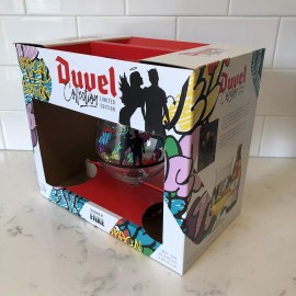 Duvel Beer Glass Chalice x Artist (FAKE) Limited Edition Collector’s 2022 + Box