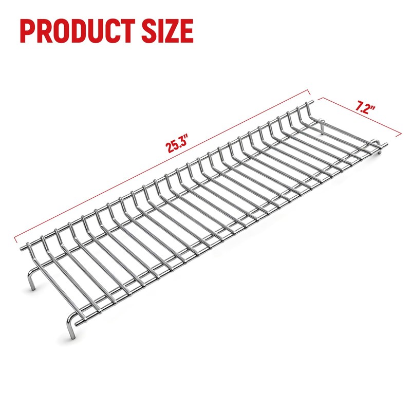 Grill Warming Rack for Nexgrill Home Depot 4-Burner Grills 720-0830H