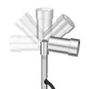 ledscom.de Small LED Garden Spotlight with Ground Spike SPICO for