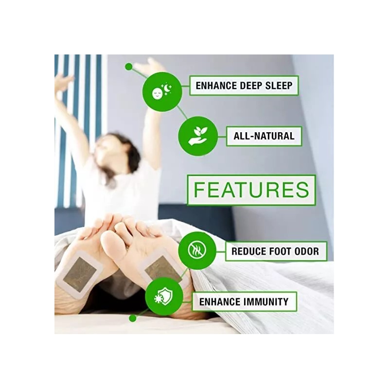 Rantherm Ginger Foot Pads for Promoting Sleep, Relieving Fatigue Relaxing