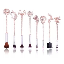 Makeupdoll Shop Set Brochas De Maquillaje De Game Of Thrones Gold Rose