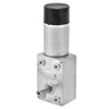 DC Worm Gear Motor 15mm Double Shaft Speed Reduction Drive