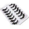 Pooplunch Fluffy Cat Eye Lashes False Eyelashes Wispy Crossed 18MM