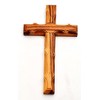 Jerusalem Olive Wood Cross Made in Bethlehem (Size L/12 x