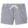 Gerber Baby Toddler Unisex Stretch Chino Shorts, Navy Stripe/Khaki