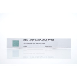 CROSSTEX SPSMEDICAL Sterilization Chemical Indicator Strips, Dry Heat, 4", DIS-100 (Case of 100)