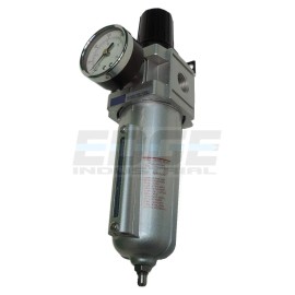 BAO 1/2" NPT HEAVY DUTY COMBO WATER TRAP SEPARATOR AIR PRESSURE REGULATOR,META