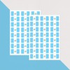 PAPERZIP - Guatemala Flags – 48 Stickers for Business, Schools,