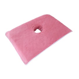 Milageto Massage Table Towel Absorbent Towel Comfortable Washable Reusable Face Pillow Towel with Face Hole SPA Bed Head Curtain Pad
