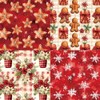 ZAKHSE Christmas Pattern Paper Pack, 24 Sheets 6"x6" Scrapbook Paper