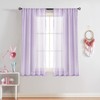Treatmentex Pom-Pom Sheer Curtains for Kid's Room, 63" Linen Textured