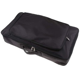 TUOREN Portable Gig Bag Guitar Effects Pedal Board Carry Bag 23.6 x 13 x 4inch Black