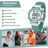 Hearkent Womens Pedometer Watch-Step Tracker Watch with Calories Counter-Non Bluetooth