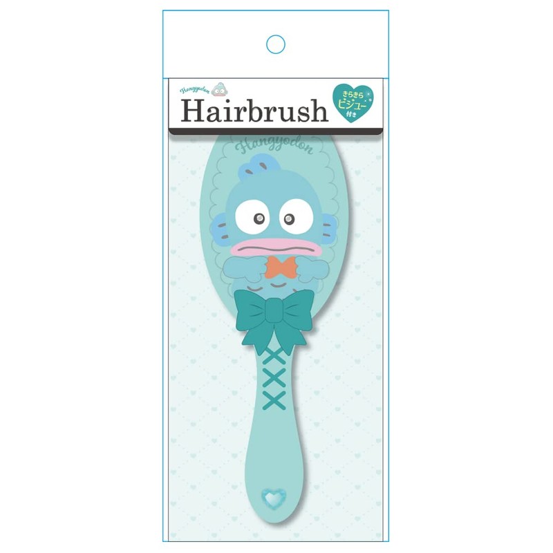 Morimoto Sangyo Sanrio Characters Hangyodon Die Cut Hair Brush