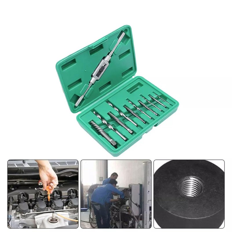 11 Piece Broken Screw Removal Kit Broken Screw Remover Broken