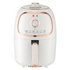 BRENTWOOD AF-202W 2-Qt. 1,200-Watt Electric Air Fryer with Timer and