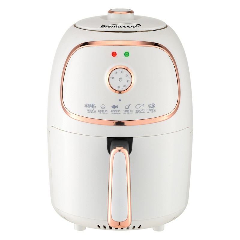 BRENTWOOD AF-202W 2-Qt. 1,200-Watt Electric Air Fryer with Timer and