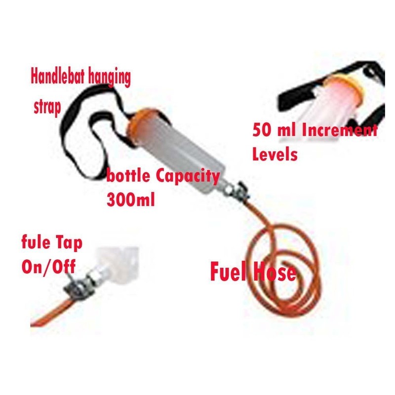 Auxiliary Carb Balancing Workshop Fuel Bottle Suitable For Suzuki Motorbikes