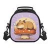 Renewold Cute Capybara Kids Lunch Box Large Capacity Insulated Lunch
