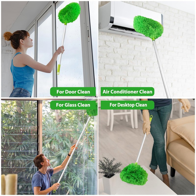 Ceiling Fan Cleaner Duster High Ceiling Extended Fan Blade Cleaner