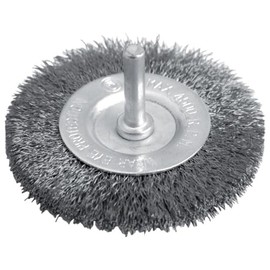 Fortis Round Brush Stainless Steel 40 mm Corrugated