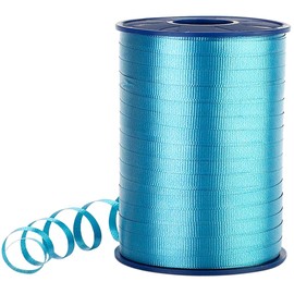 Morex Curling Ribbon 3/16" 500 Yds for Gift Wrapping, Balloon String, Birthday Parties, Holidays, Decorations, Teal