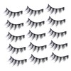 OHPHCALL 20 Pairs Fake Lashes Natural Look Eyelash Set False