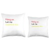 Hang on. Let me overthink this. Throw Pillow