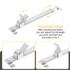 sourcing map 1Pcs 15 Inches Window Hinges, Stainless Steel Casement