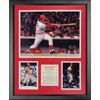 Legends Never Die Johnny Bench Framed Photo Collage, 16" x