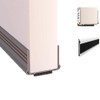 Vilemoon 2Pack Door Draft Stopper with Felt Cloth Reduce Noise,
