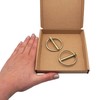 SKIR'CO (2 pcs) Zinc Plated Steel Linch Pins 6 mm,