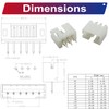JTSINERU JST Connector Socket Kit, JST PH 2.0 2.0MM 2Pin