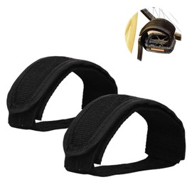Toe Clips Straps Non-Slip Adjustable Anti-Slip Bicycle Pedals Bicycle Pedal Straps Bicycle Pedal Straps Bicycle Fixed Gear Straps Fits The Bicycle, Mountain Bike, Bicycle, Pack of 2
