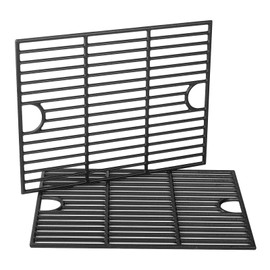 17 Inch Grill Grates for Nexgrill Home Depot 720-0830H 720-0783E 720-0670C, Cast Iron Cooking Grates Replacement Parts for Nexgrill 720-0888N Charbroil 463241113 720-0670D, Master Forge 1010037