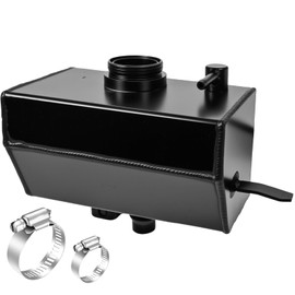 QBselecar Aluminium Engine Coolant Recovery Bottle Tank Compatible with Jeep Wrangler JT 2.0L 2018-2025 Replace 68364312AC 68364312AA 68364312AB