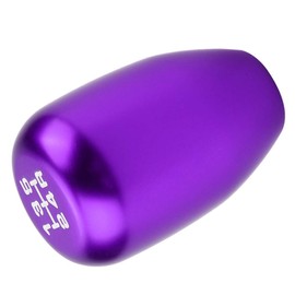 Gear Shift Knob，5 Speed Manual Car Gear Shift Knob Shifter Lever Stick With 3 Adapters (8mm/10mm/12mm)(Purple)