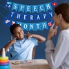 Qttier Speech Therapy Month Banner, STP Month Banner, Speech Pathologist