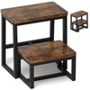 iTsst 2 Step Stool for Adults Wooden Step Stool with