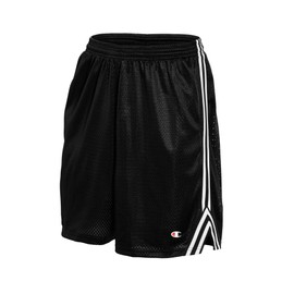 Champion Men's Lacrosse Short, black, LARGE